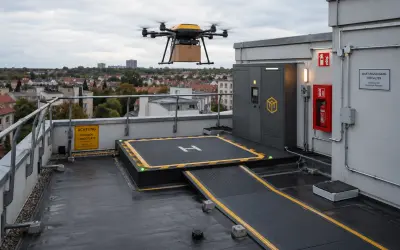 Vertipuertos en edificios residenciales