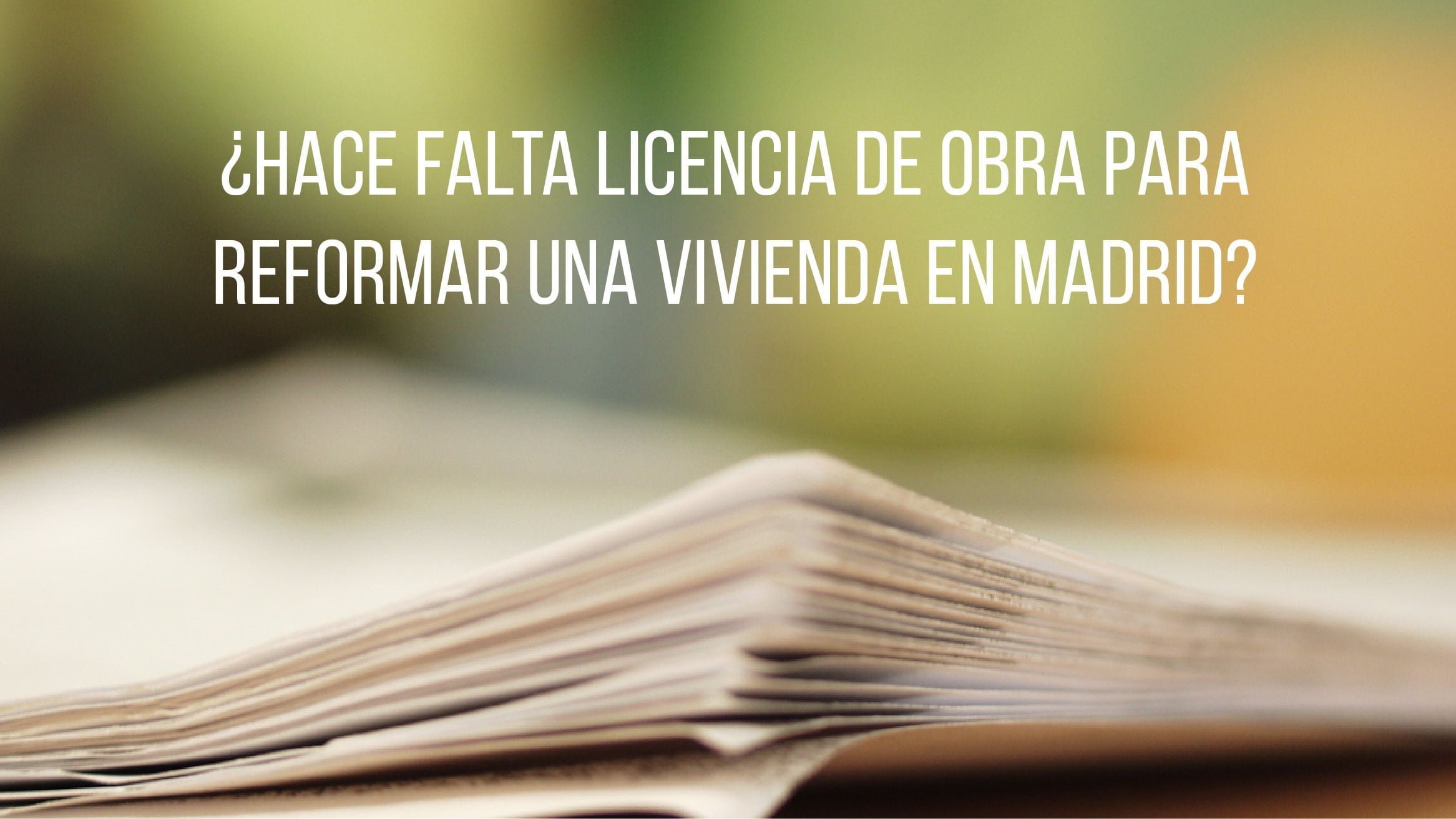reformas de viviendas en madrid