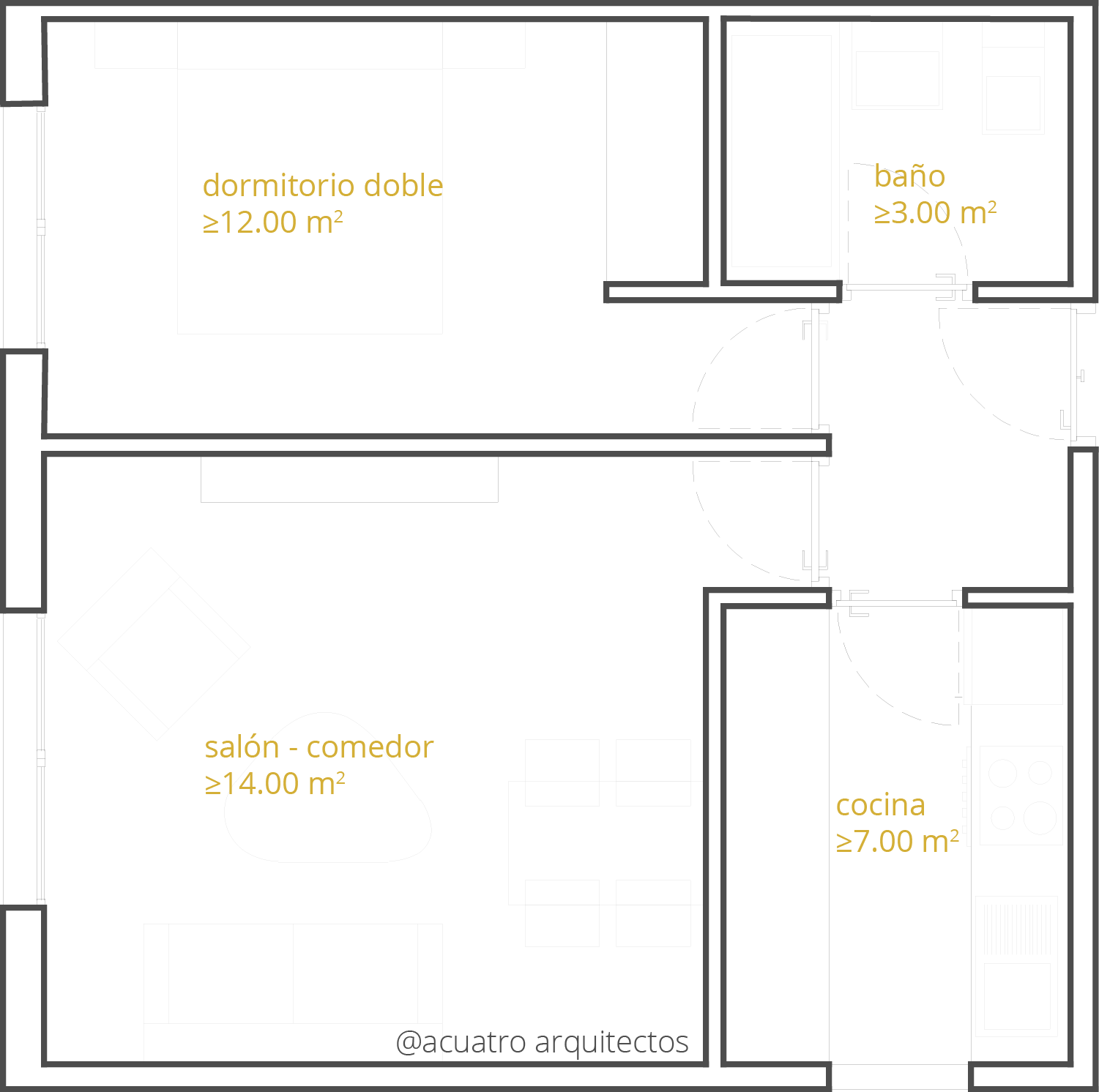 A4-vivienda mñinima