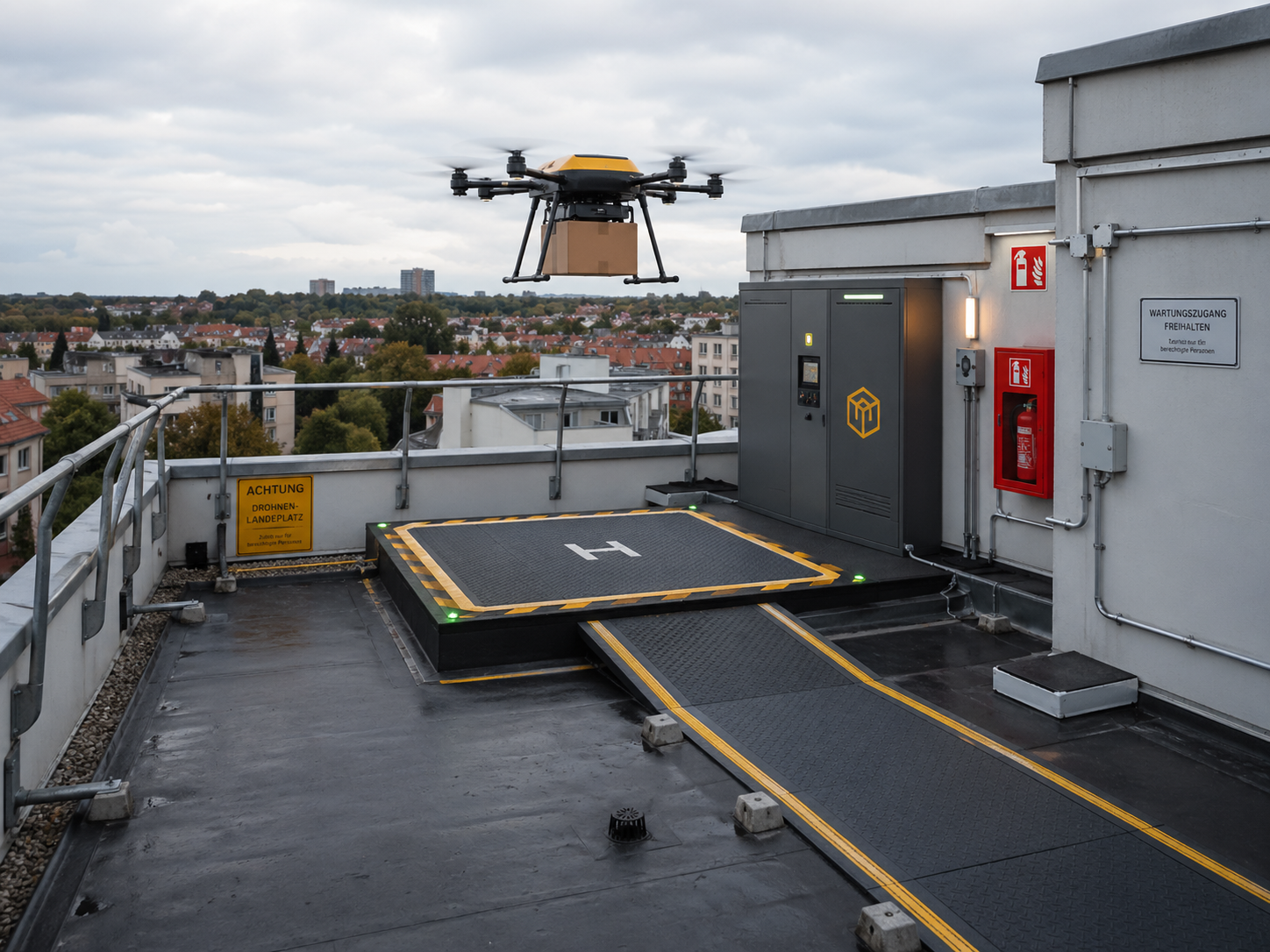 dron 1 Climatizador en fachada
